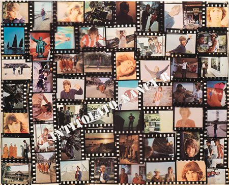 Mario Schifano(Homs 1934 - Roma 1998)INTITOLATO NANCY R.litografia a quattro...