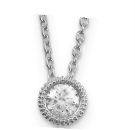 Ciondolo con diamante naturale - SP29518-057 nat