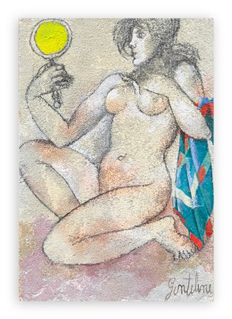 FRANCO GENTILINI (1909-1981) - Decamerone VI, 8, 1974