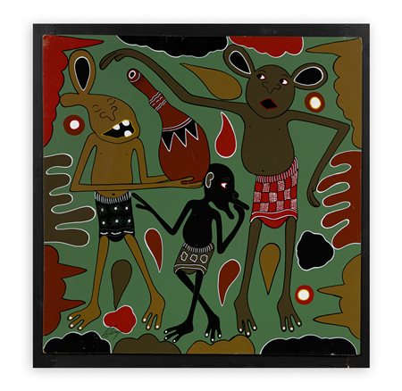 GEORGE LILANGA (1934-2005) - Senza Titolo