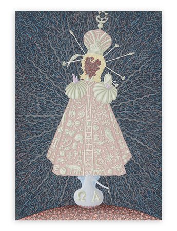 GIOVANNI GRASSO FRAVEGA (1938-2019) - L'idoletto rosa, 1975
