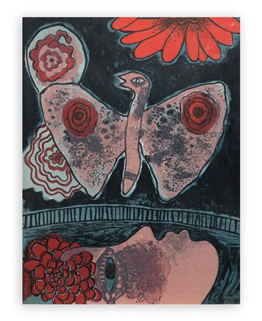 GUILLAUME CORNEILLE (1922-2010) - Un rêve, 1972