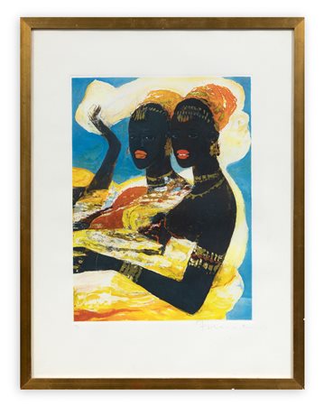 SALVATORE FIUME (1915-1997) - Senza Titolo