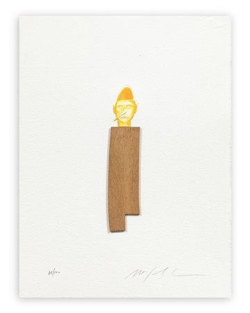 MIMMO PALADINO (1948) - Senza Titolo (Pinocchio), 2005