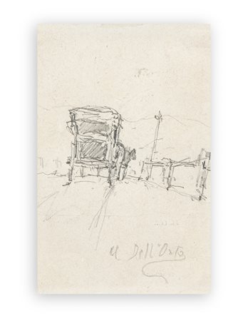 UMBERTO DELL'ORTO (1848-1895) - Senza Titolo