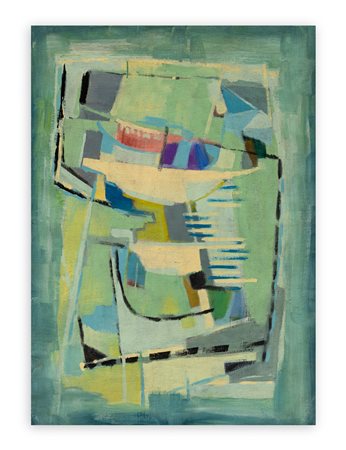 GIULIANO GIULIANI (RACHELE ZANCHI) (1901-1985) - Senza Titolo, 1956