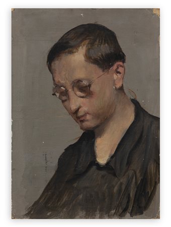 ROMEO BONOMELLI (1871-1943)  - Senza titolo (autoritratto)