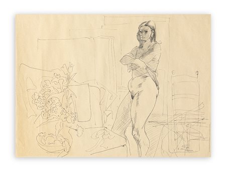 BERNARDINO PALAZZI (1907-1987) - Senza Titolo, 1974
