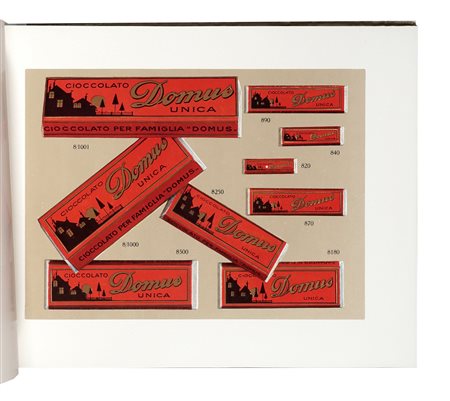 Unica. Cioccolato-Caramelle-Confetti-Biscotti. Milano: Alfieri e Lacroix,...