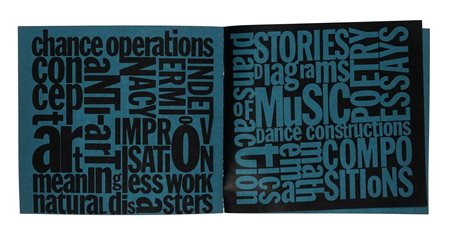 Cage John, An Anthology of chance operations. New York: La Monte Young &...