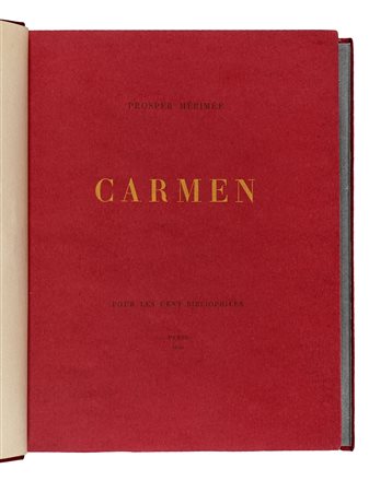 Mérimée Prosper, Carmen [...]. Illustrations de Alexandre Lunois. Paris: pour...