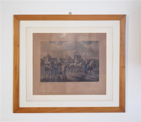 Attribuito a Henry Thomas Alken (1785-1851) 'The Night Riders of Nacton'...