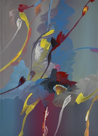 Nicola Naimo SENZA TITOLO, 1977 olio su tela, cm 70x50 firma sul retro: firma...