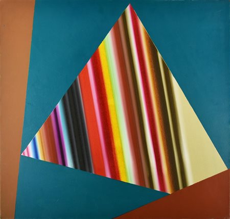 Angelo Maggia SENZA TITOLO, 1998 olio su tela, cm 70x70 sul retro: firma,...