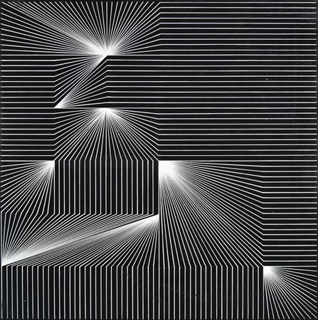 Alvaro Monnini SENZA TITOLO, 1977 olio su tela applicata su faesite, cm 61x61...