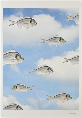 Mr Strange A CONTRE COURANT, 2021 stampa tipografica su carta...