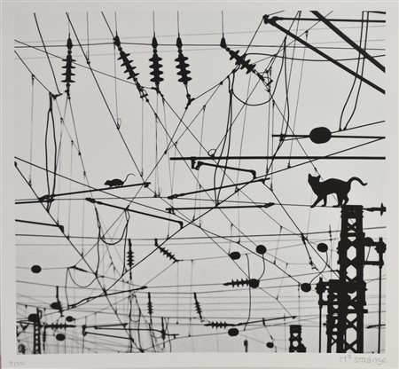 Mr Strange LA CENTRALE ELETRIQUE, 2021 stampa tipografica su carta...