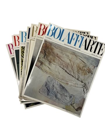 Lotto 7 volumi Bolaffi Arte