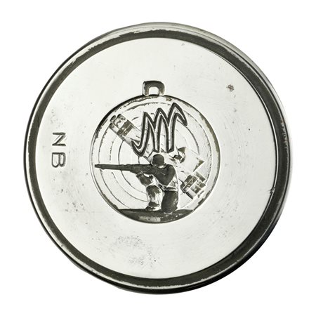  
N Milite Che Spara Con Fascio E M ( Tiro A Segno) 67 x 35 mm 
 