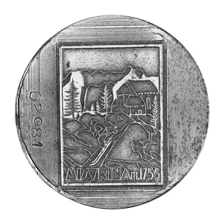  
P Misurina M 1755 52 x 49 mm 
 