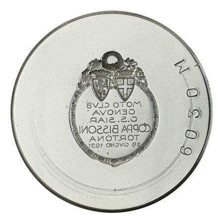  
N Moto Club Genova G.S.SiaP Coppa Bissoni Tortona 29 Giugno 1931 58 x 45 mm 
 