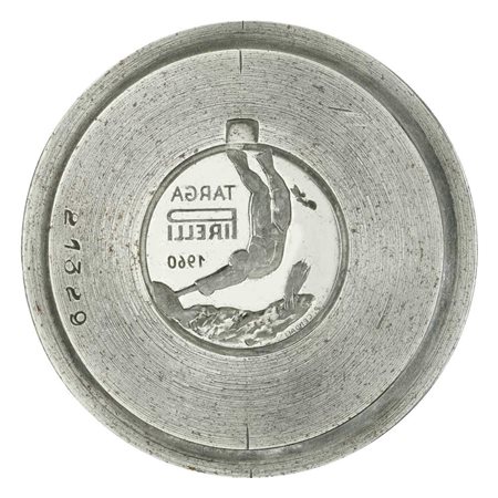  
N Targa Pirelli 1960. 67 x 35 mm 
 