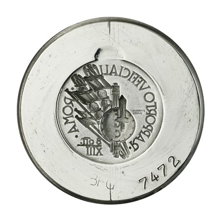  
N Rapporto Ufficiale Roma 8 Ottobre A XIII F G P.Morbiducci 59 x 43 mm 
 