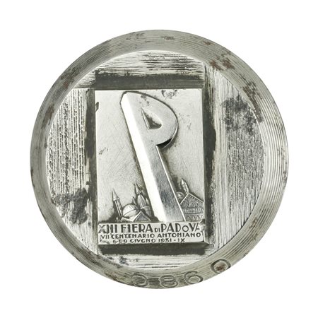  
P XIII Fiera Di Padova Vii Centenario Antoniano 6-29 Giugno 1931 IX. 37 x 39 mm 
 