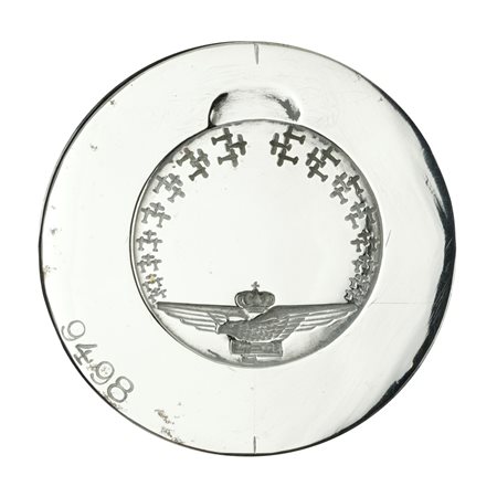  
N Gruppi Di Tre Aerei E Aquila Incoronata Con Fascio 52 x 42 mm 
 