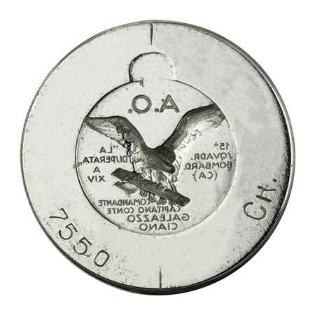  
N A.O. 15A Squadra Bombard Rca "La Disperata" 57 x 45 mm 
 