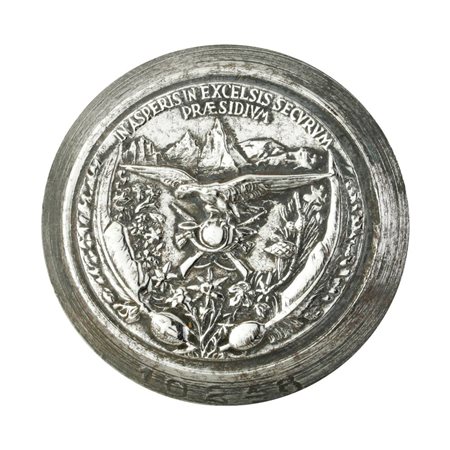  
P In Asperis In Excwlsis Securum Praesidium. 47 x 40 mm 
 