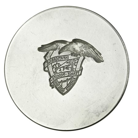  
N XI Reparto Misto Genio Infaticabile Tenace Modesto 88 x 43 mm 
 