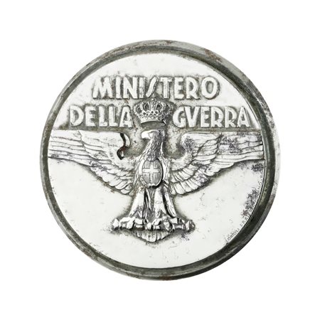  
P Ministero Della Guerra Lorioli Fratelli Milano Roma 43 x 43 mm 
 