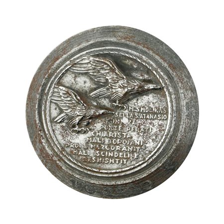  
P Ms Molikas Sella S. Atanasio Konitza Ponte Perati Chiarista Mali Topoiani Proi E Mezcoranit Mali Scindeli E Deshistit 40 x 35 mm 
 