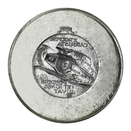  
N 2°RGT FTR CARRISTA "PONDERE ET IGNE JUVAV. 58 x 46 mm 
 