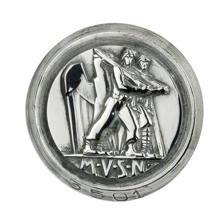  
P M.V.S.N. Milizia Volontaria Per La Sicurezza Nazionale 31 x 31 mm 
 