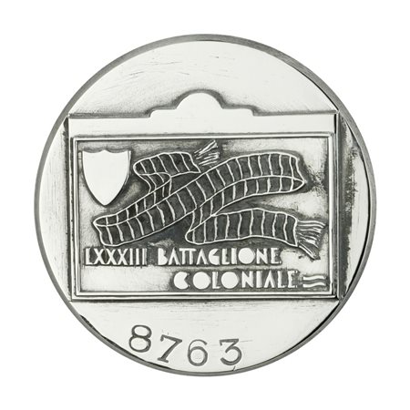  
P LXXXIII Battaglione Coloniale 41 x 37 mm 
 