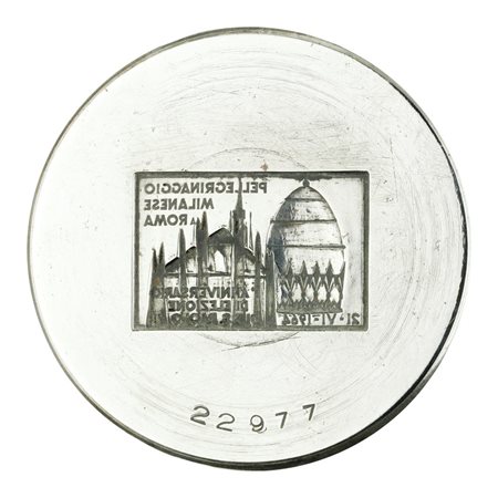  
N Pellegrinaggio Milanese A Roma. 67 x 41 mm 
 