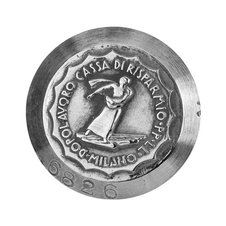  
P DOPOLAVORO CASSA DI RISPARMIO PP LL MILANO 31 x 33 mm 
 