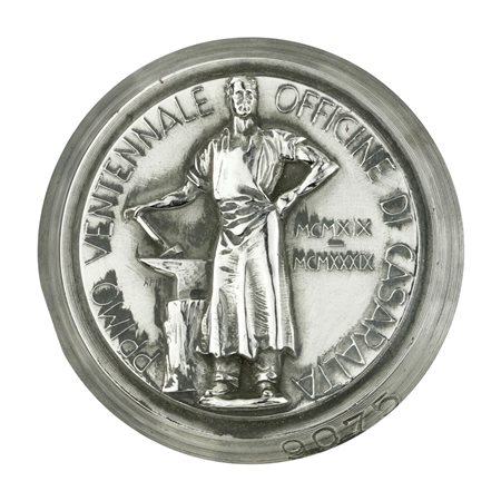  
P Primo Decennale Officine Di Casaralta MCMXIX-MCMXXXIX 45 x 40 mm 
 