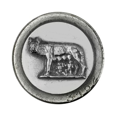  
P Lupa Con Romolo E Remo 30 x 34 mm 
 