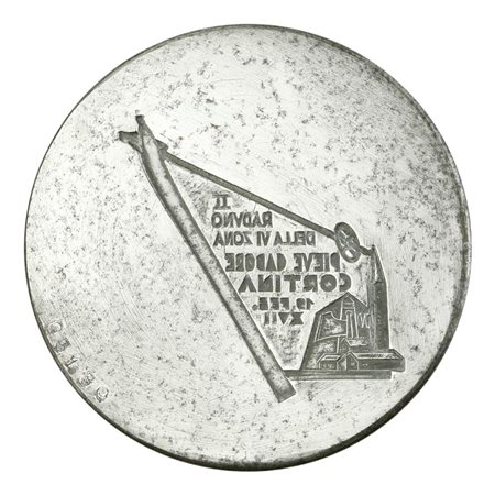  
N Ii Raduno Della Vi Zona Pieve Cadore Cortina 19 Feb. XVII (1939) 88 x 51 mm 
 