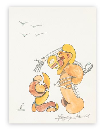 FRENCHKY BRECEVICH (1951) - Senza Titolo, 1995