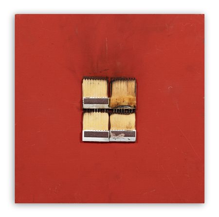 BERNARD AUBERTIN (1934-2015) - Dessin de feu, 2008