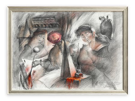 LUCIANA MANELLI (1946) - Senza Titolo