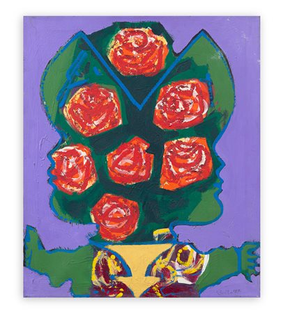 GIANPAOLO BERTO (1940) - Senza Titolo, 1987