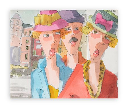 LUCIO DIODATI (1955) - Vernazza  - Cinque terre, 2020