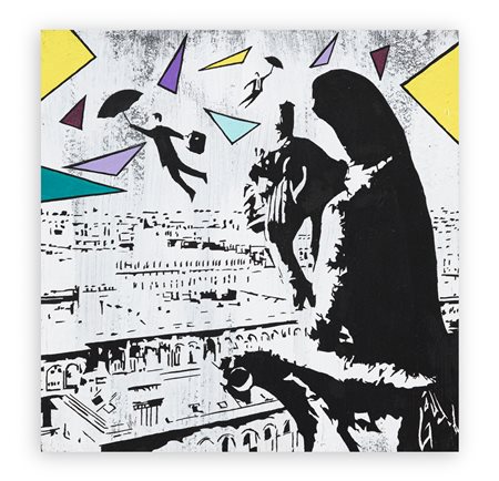 ALESSANDRO DI VICINO GAUDIO (1985) - Flying over Paris