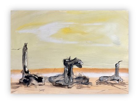 GASTON ORELLANA (1933) - Senza Titolo, 1970