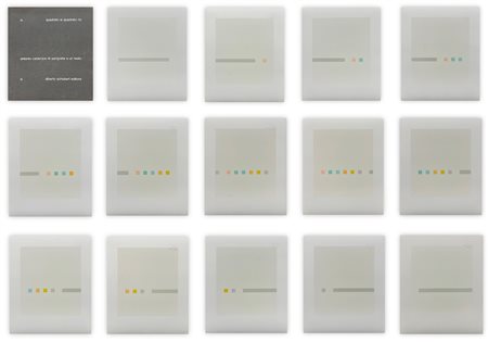 ANTONIO CALDERARA (1903-1978) - Quadrato si quadrato no, 1972